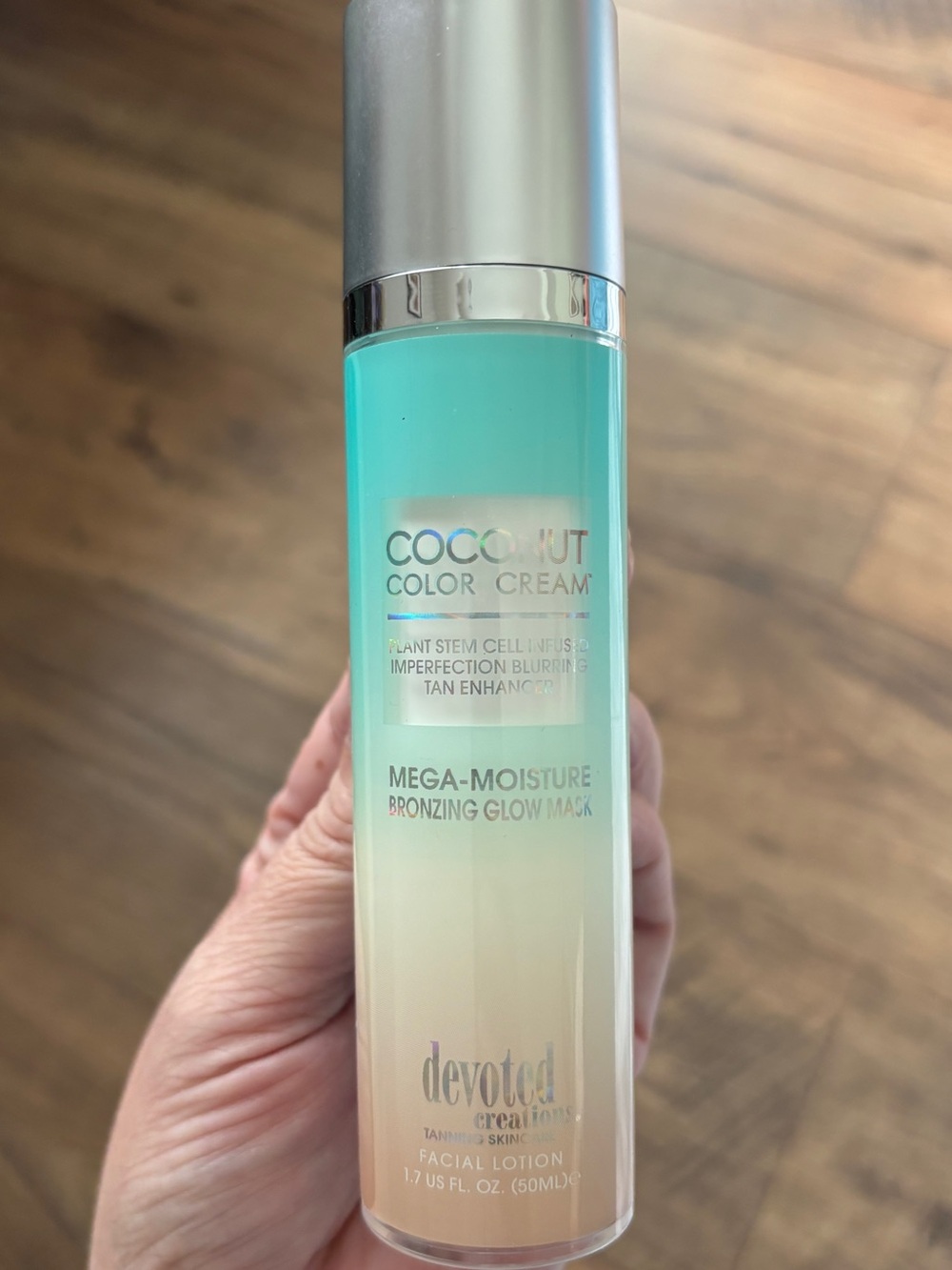 Tanning facial lotion- Devoted Creations